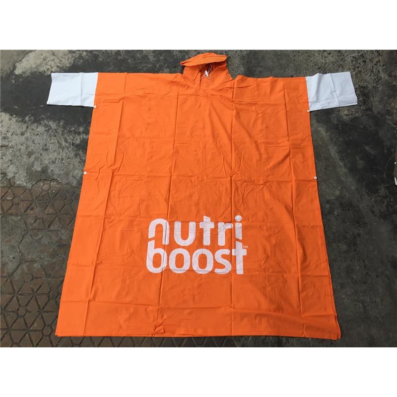 áo mưa quà tặng in theo yêu cầu thương hiệu NUTRIBOOST