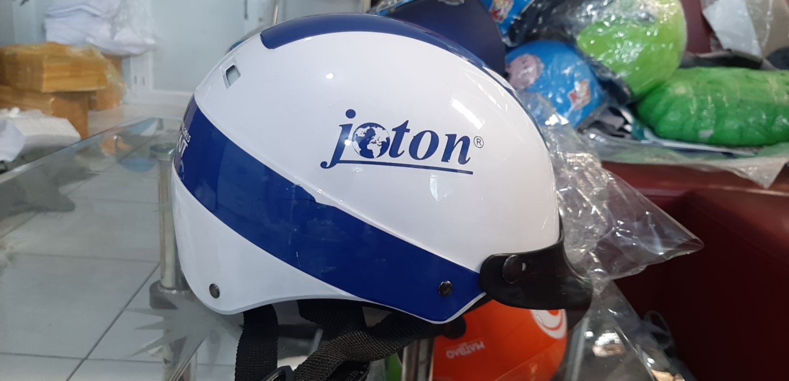 nón bảo hiểm in logo theo yêu cầu thương hiệu sơn JOSON