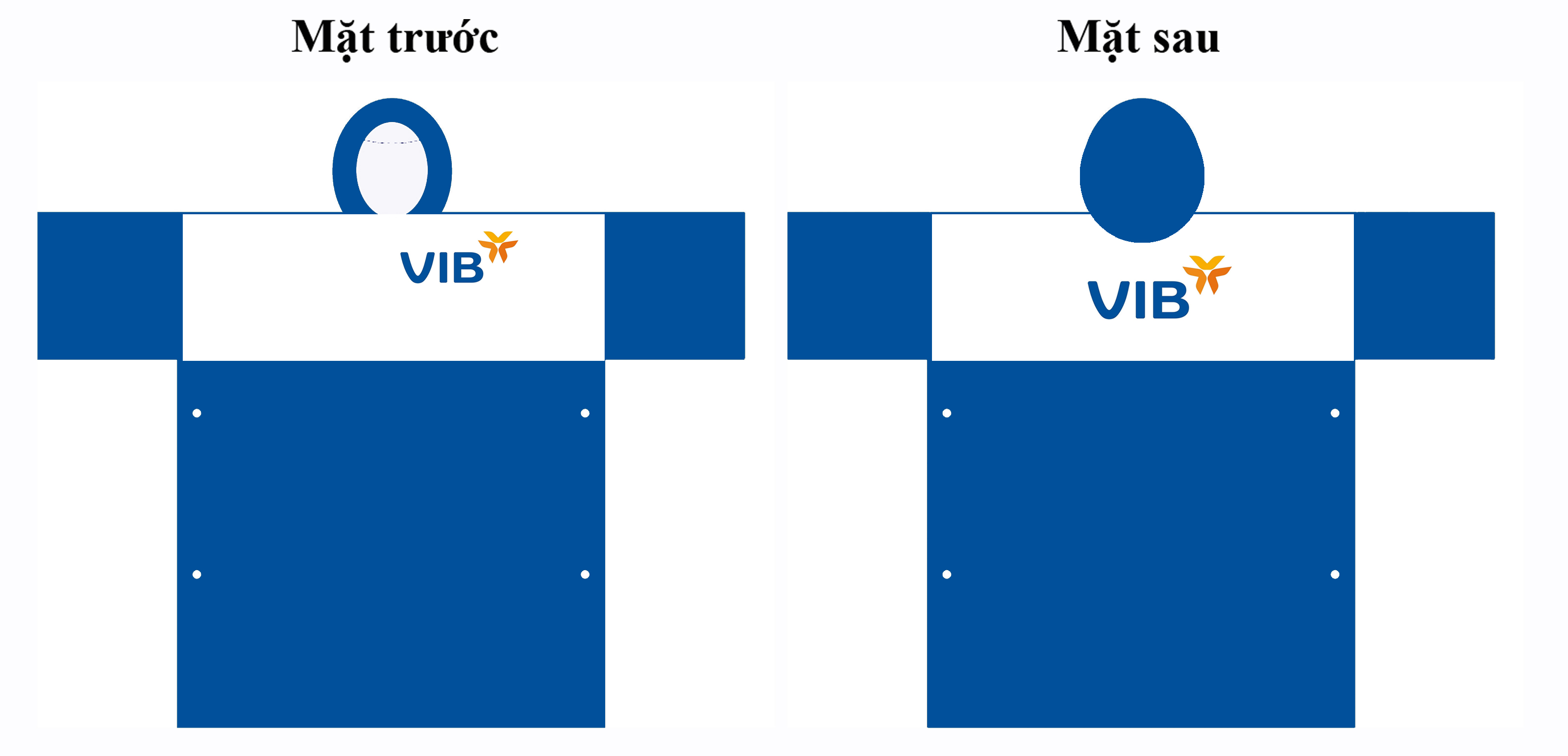 áo mưa VIB BANK