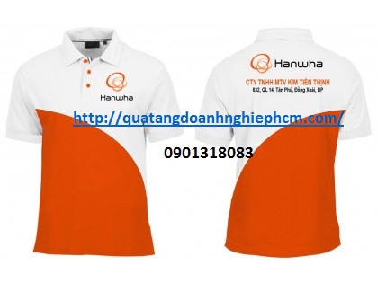 áo thun đồng phục công ty hanwha