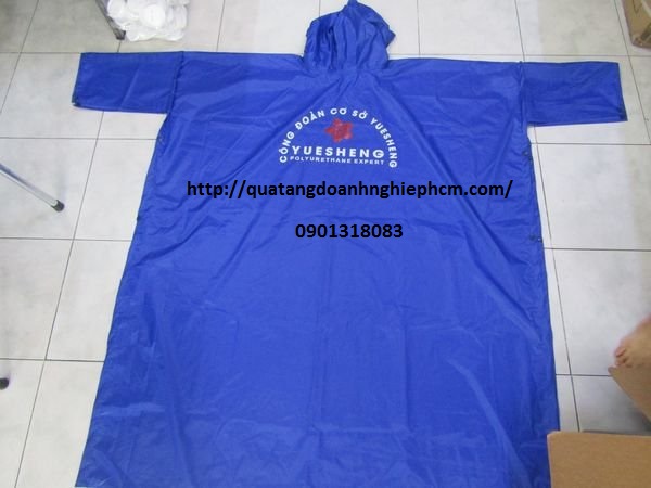 công ty sản xuất áo mưa giá rẻ áo mưa in logo theo yêu cầu công đoàn công ty YUESHENG 