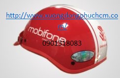 quà tặng doanh nghiệp giá rẻ mẩu nón mobifone